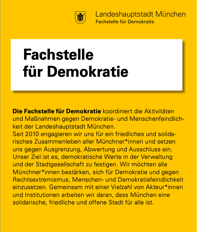 Die Fachstelle für Demokratie